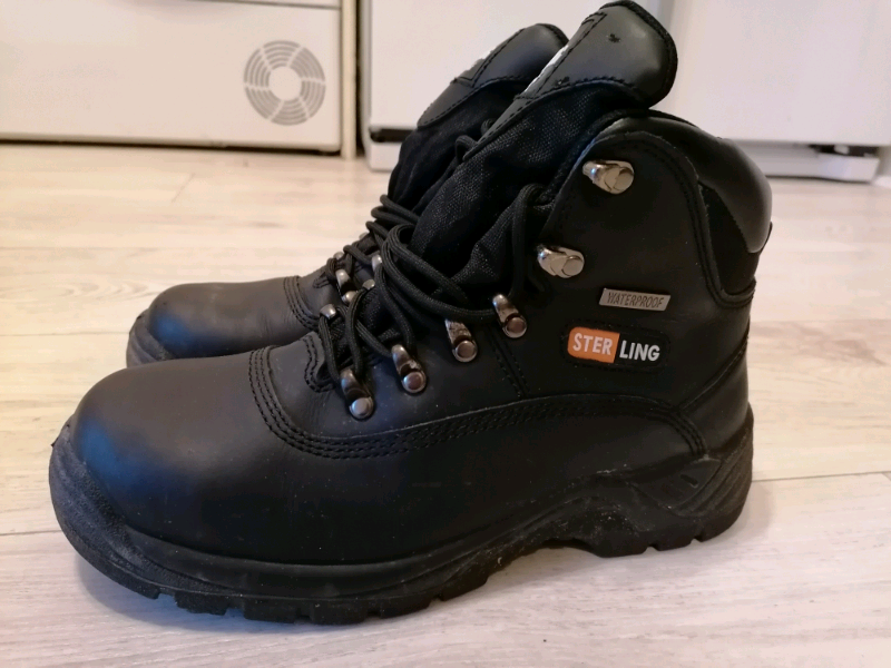 sterling steel work boots